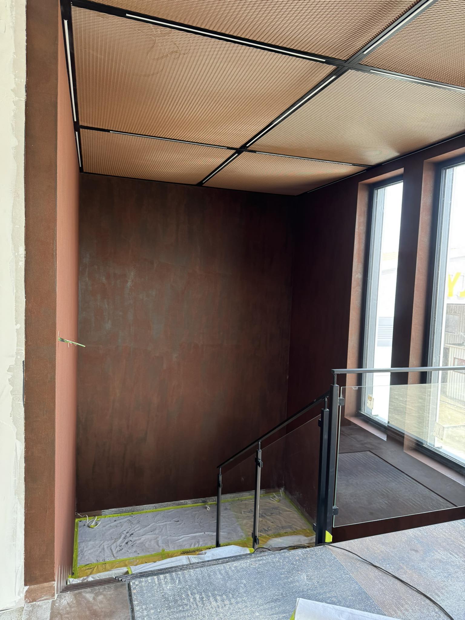 Rdza Corten – tynk imitujący stal cortenowską – tynk dekoracyjny, Sztuka Struktury